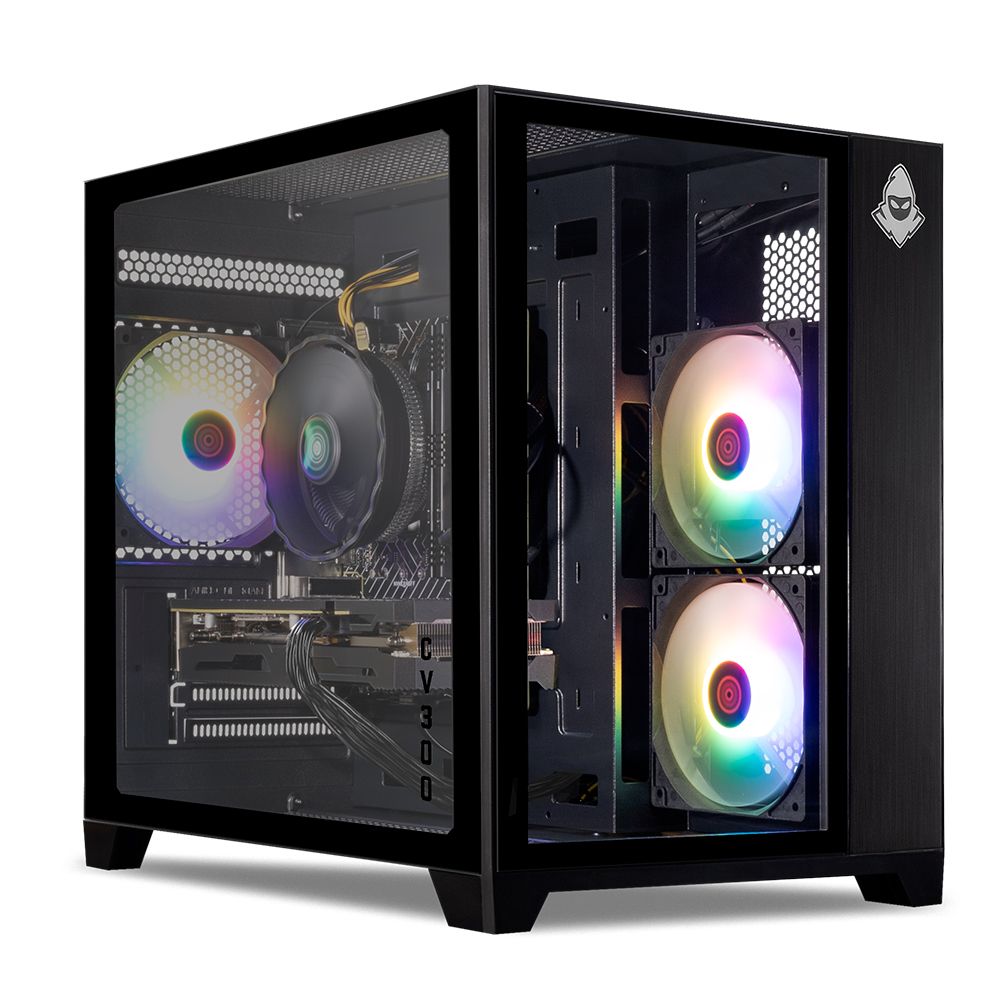 PC Gamer Pichau Eris IV, AMD Ryzen 5 5600X, Radeon RX 590 8GB, 16GB DDR4, SSD 480GB + HD 1TB