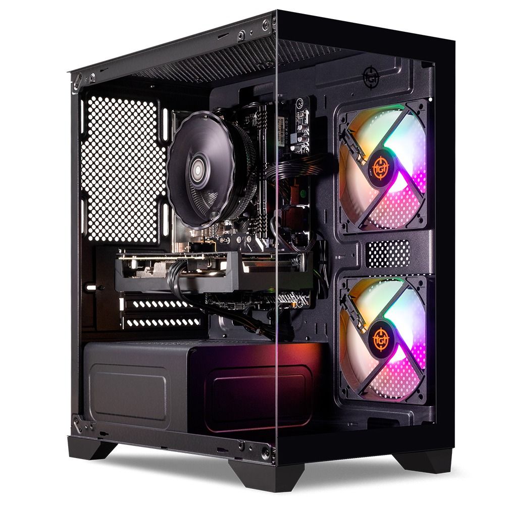 PC Gamer Mancer, AMD Ryzen 5 5500, Radeon RX 560 4GB, 8GB DDR4, SSD 240GB