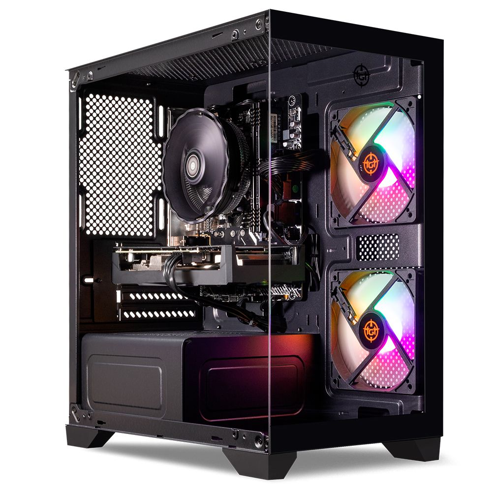 PC Gamer Pichau Helheim IV, Intel i5-12400F, GeForce RTX 5060 8GB, 16GB DDR4, SSD M.2 480GB