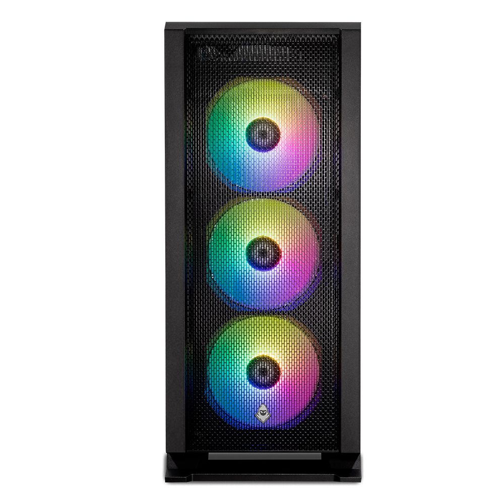 PC Gamer Completo Pichau Ísis, AMD Ryzen 5 5500, GeForce RTX 4060 8GB, 16GB DDR4, SSD M.2 480GB + Monitor + Kit Periféricos