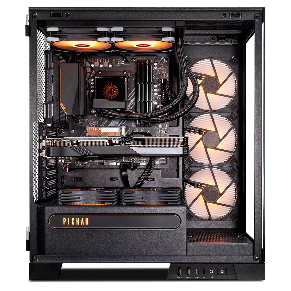 PC Gamer Pichau Highflyer, Intel i9-13900KF, GeForce RTX 5070 12GB, 32GB DDR5, SSD M.2 1TB