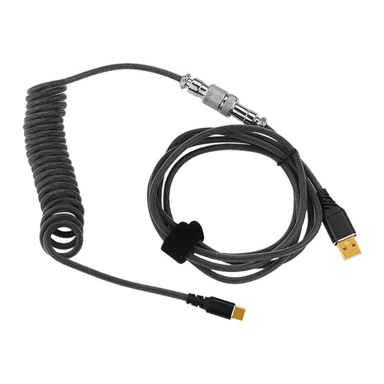 Cabo Para Teclado Redragon A115, Com Conector Aviator, 1.6m, Preto, A115-BLACK