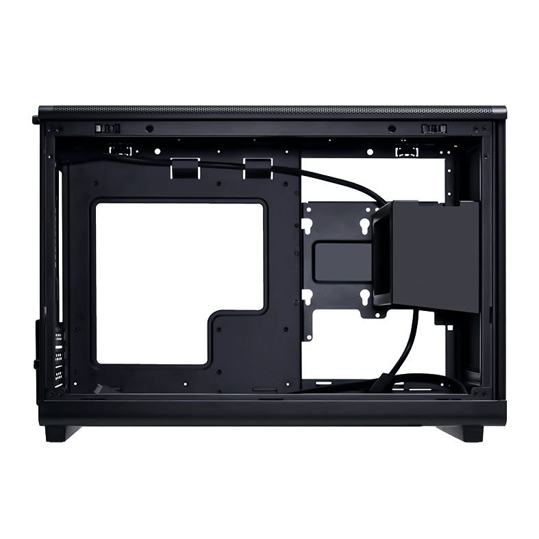 Gabinete Gamer Lian Li A3 Micro Wood Edition, Mini-Tower, Preto, A3-MATX-WD-BLACK
