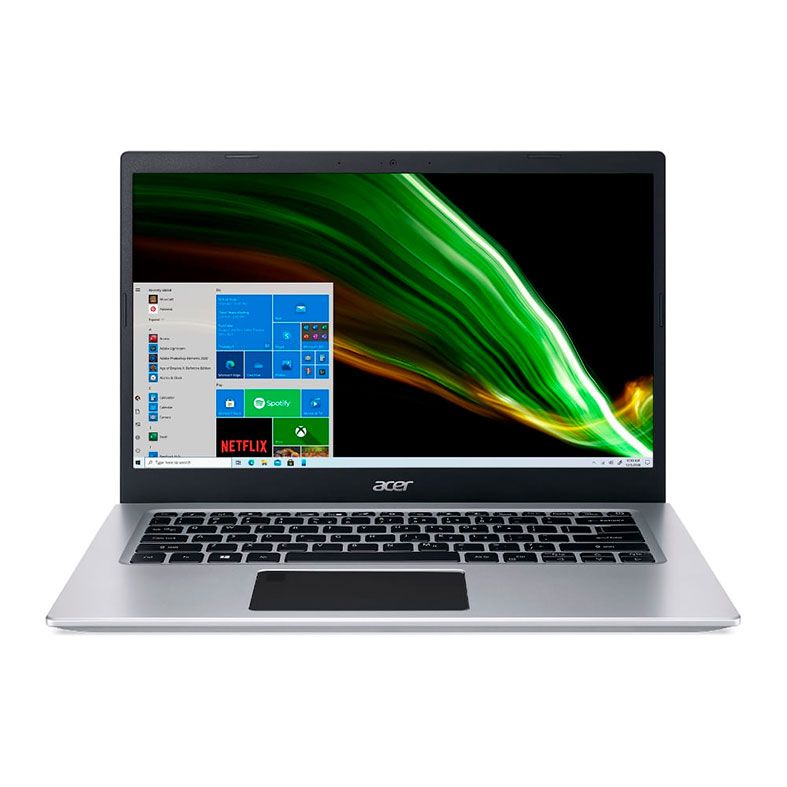 Notebook Acer Aspire 5, 14, Intel i5-1035G1, 4GB DDR4, SSD 256GB, Prata, A514-53-5239