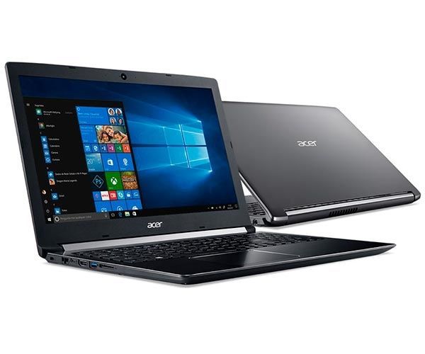 Notebook Acer Aspire 5 15,6 " i7-7500U 8GB DDR4 1TB, A515-51-75RV