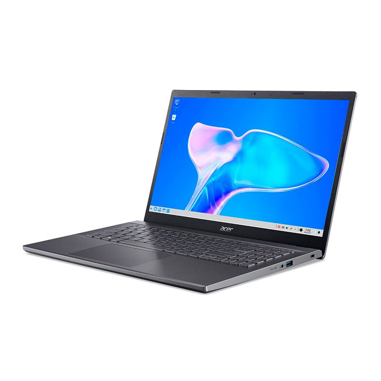 Notebook Acer Aspire 5,15.6 Pol. FHD, Intel I5-12450H, 8GB DDR4, SSD 256, Linux, Intel UHD Graphics, A515-57-51W5