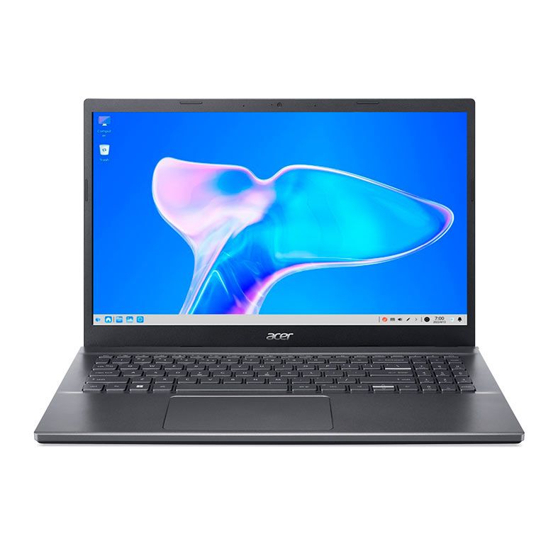 Notebook Acer Aspire 5,15.6 Pol. FHD, Intel I5-12450H, 8GB DDR4, SSD 256, Linux, Intel UHD Graphics, A515-57-51W5