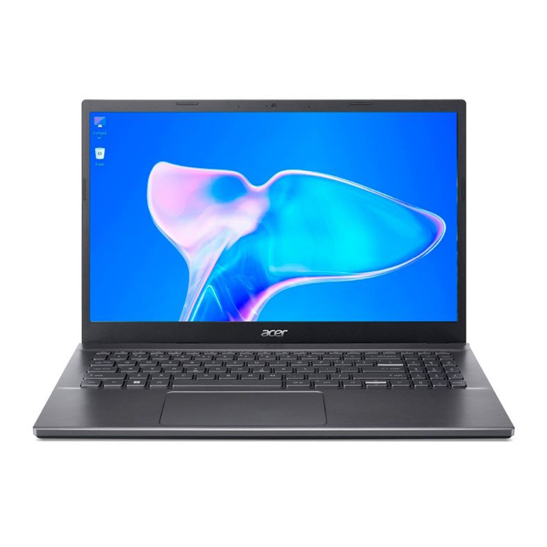 Notebook Acer Aspire 5, 15.6 Pol, Intel Core i7-12650H, 8GB DDR4, SSD 256GB, Linux, Intel UHD Graphics, Cinza, A515-57-727C