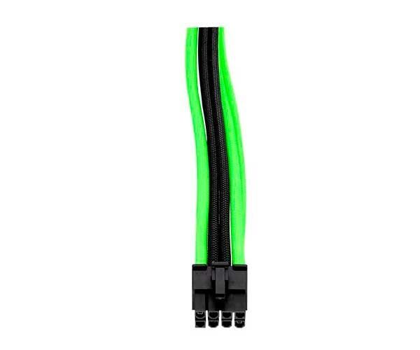 Extensor De Cabos Thermaltake TT Mod Sleeve Cable Preto/Verde, AC-034-CN1NAN-A1