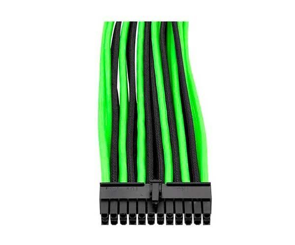 Extensor De Cabos Thermaltake TT Mod Sleeve Cable Preto/Verde, AC-034-CN1NAN-A1