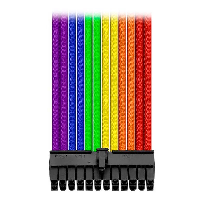 Extensor De Cabos Thermaltake TT Mod Sleeve Cable Rainbow, AC-049-CN1NAN-A1