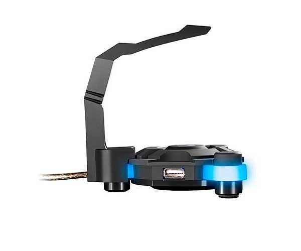 Bungee Gamer Multi Warrior + HUB 4 Portas USB 3.0 LED Azul, AC293