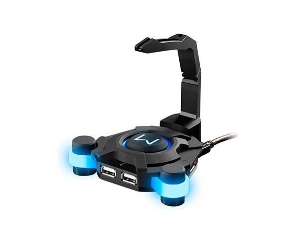 Bungee Gamer Multi Warrior + HUB 4 Portas USB 3.0 LED Azul, AC293