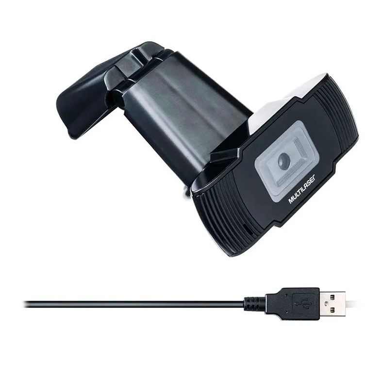 Webcam Multi AC339, HD, 720p, USB, Preta, AC339