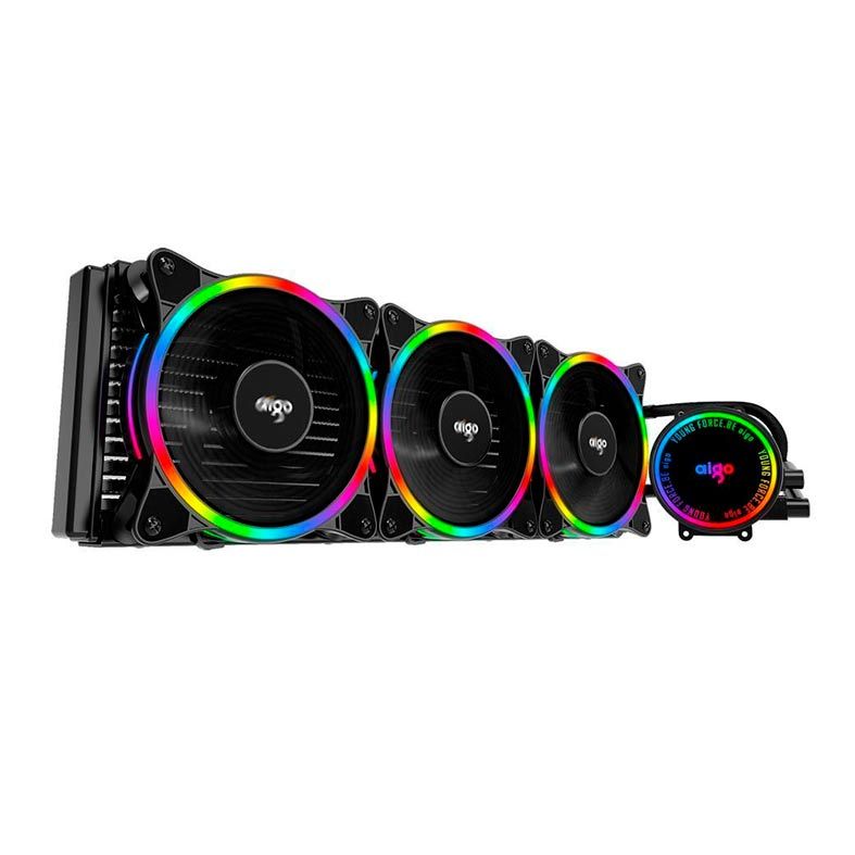 Water Cooler Aigo AC 360, RGB Rainbow, 360mm, AC360