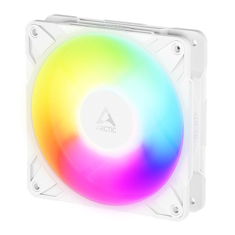 Ventoinha Arctic Cooling P12 Pro Reverse, ARGB, 120mm, Branco, ACFAN00325A