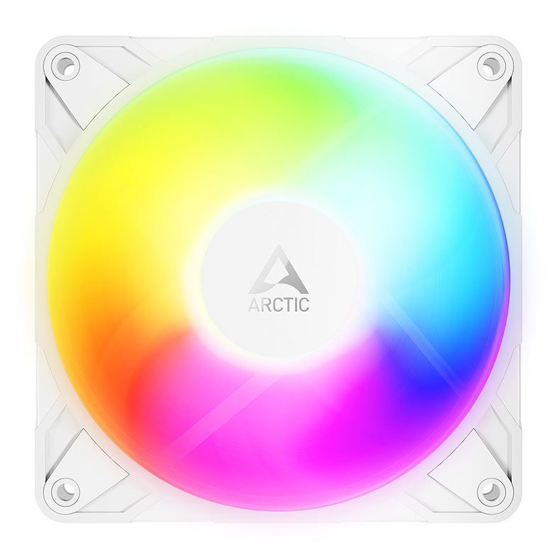 Ventoinha Arctic Cooling P12 Pro Reverse, ARGB, 120mm, Branco, ACFAN00325A