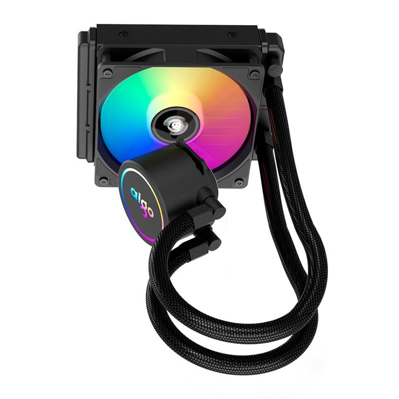 Water Cooler Aigo AC SE 120, Rainbow, 120mm, Preto, ACSE120-BK