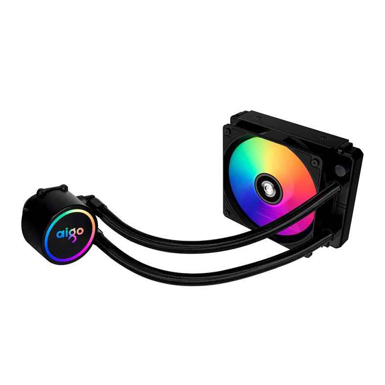 Water Cooler Aigo AC SE 120, Rainbow, 120mm, Preto, ACSE120-BK