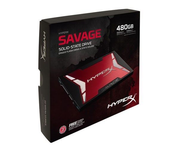 SSD Kingston HyperX Savage 480GB 2.5" Sata III, SHSS37A-480G