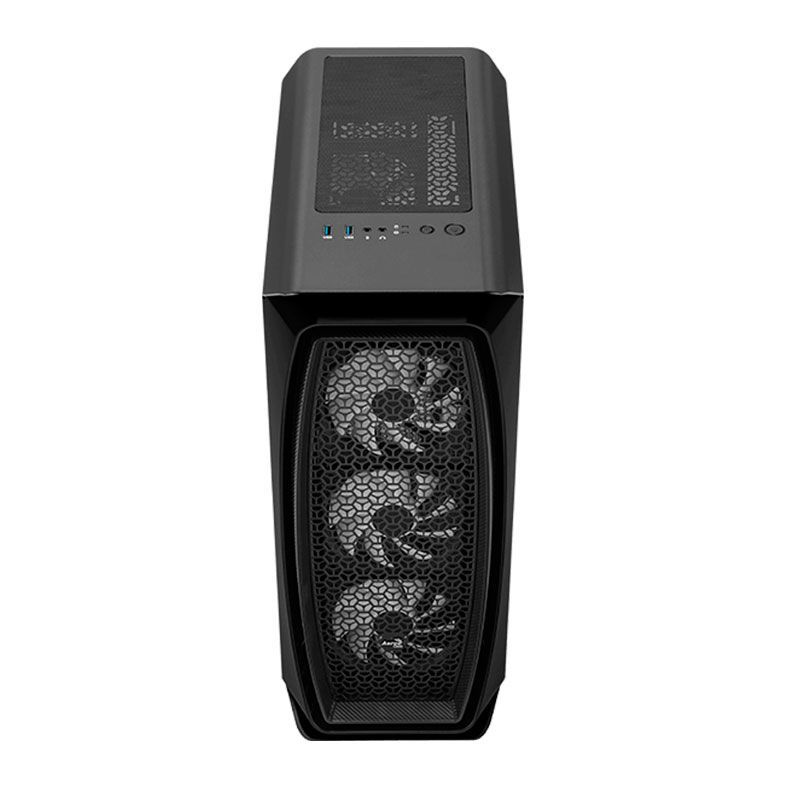 Gabinete AeroCool Aero One Frost Lateral Vidro Temp Preto, AERO ONE FROST-G-BK-v1