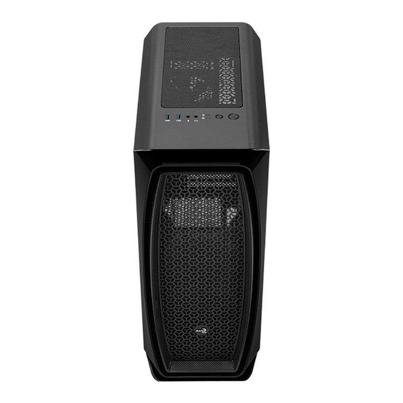 Gabinete AeroCool Aero One Lateral Vidro Temp Preto, AERO-ONE-G-BK-v1
