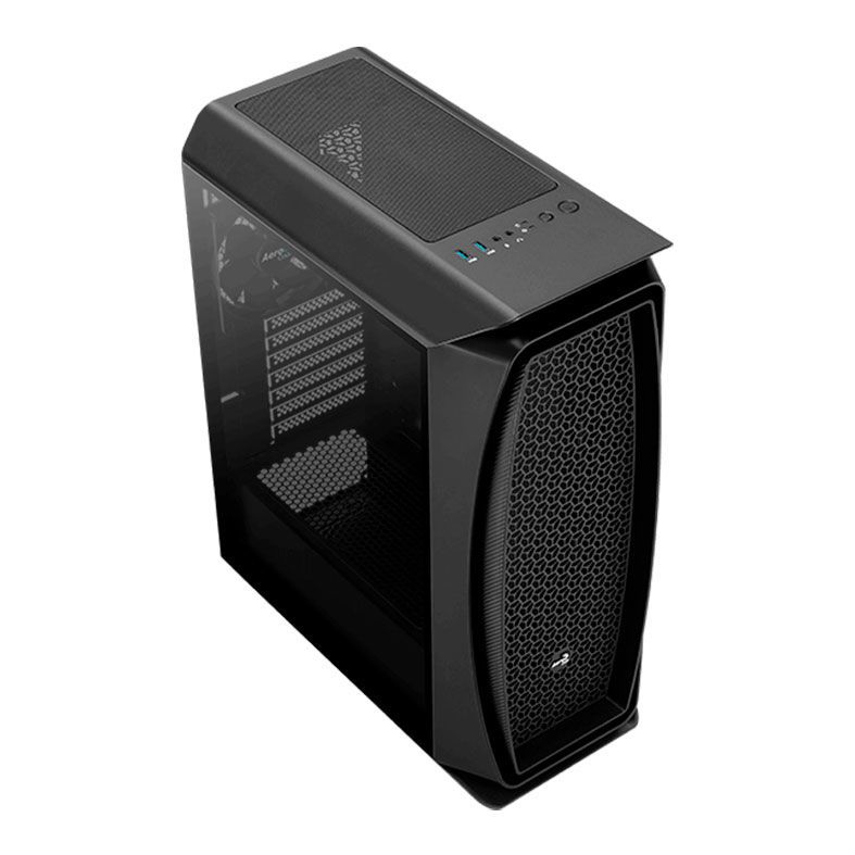 Gabinete AeroCool Aero One Lateral Vidro Temp Preto, AERO-ONE-G-BK-v1