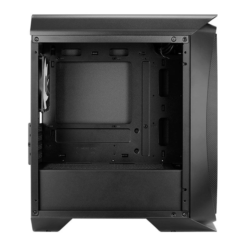 Gabinete AeroCool Aero One Mini Frost Lateral Vidro Temp Preto, AERO-ONE-MINI-FROST-G-BK-v1