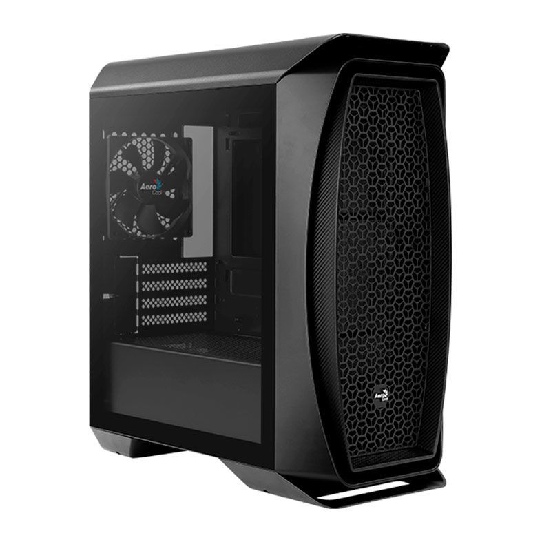 Gabinete Aerocool Aero One Mini Vidro Temp Preto, AERO-ONE-MINI-G-BK-v1