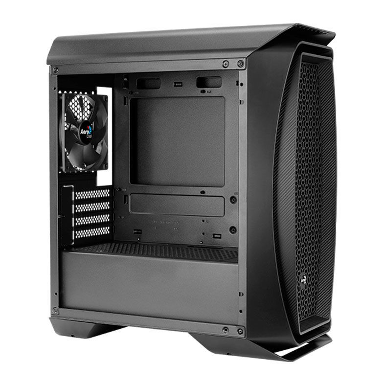 Gabinete Aerocool Aero One Mini Vidro Temp Preto, AERO-ONE-MINI-G-BK-v1