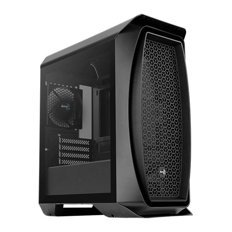 Gabinete Aerocool Aero One Mini Vidro Temp Preto, AERO-ONE-MINI-G-BK-v1