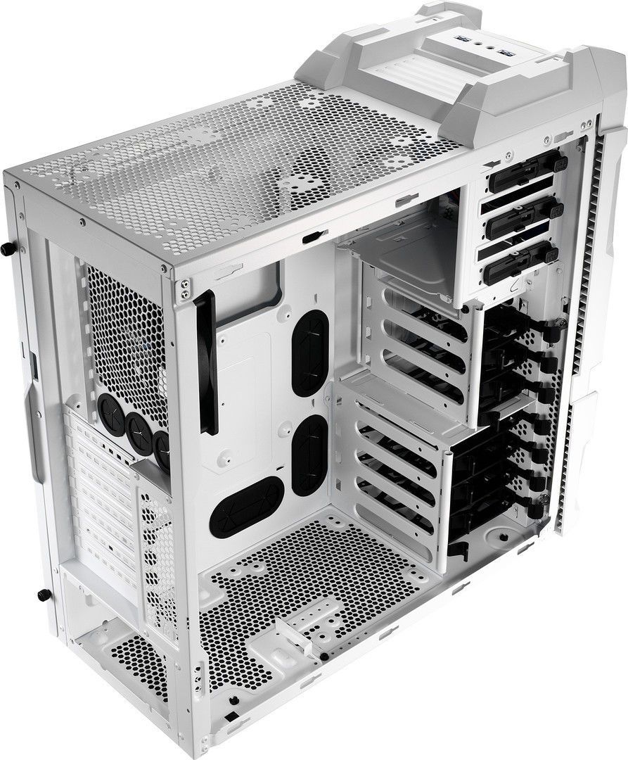 Gabinete Aerocool Mechatron White, EN57042 - BOX