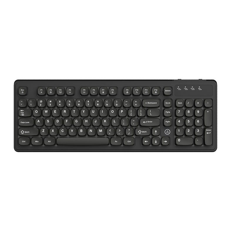 OPENBOX Teclado Membrana Ajazz AF98, Rainbow, Preto, AF98-BK