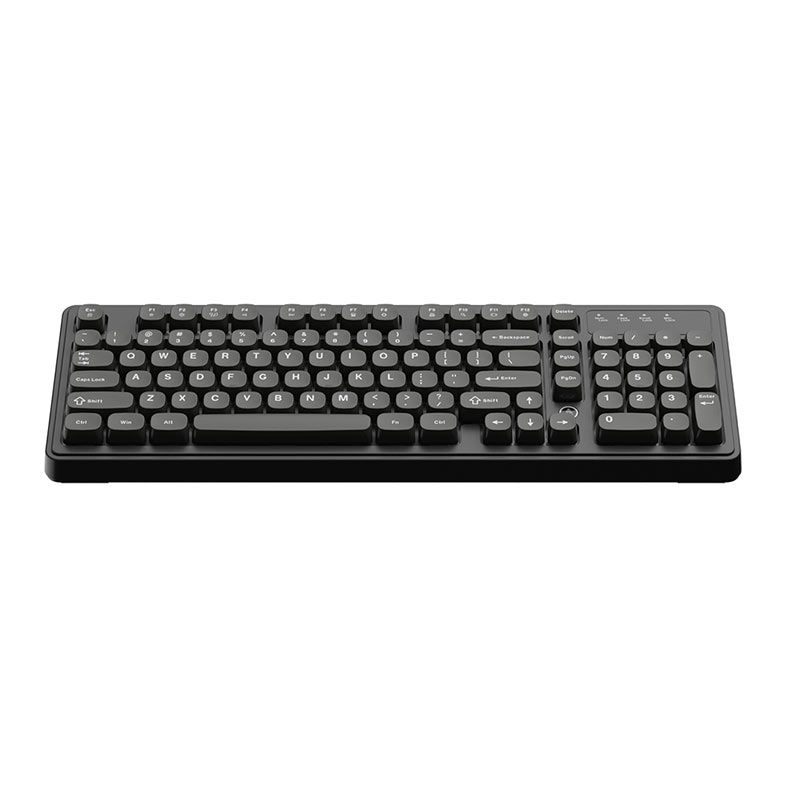 OPENBOX Teclado Membrana Ajazz AF98, Rainbow, Preto, AF98-BK