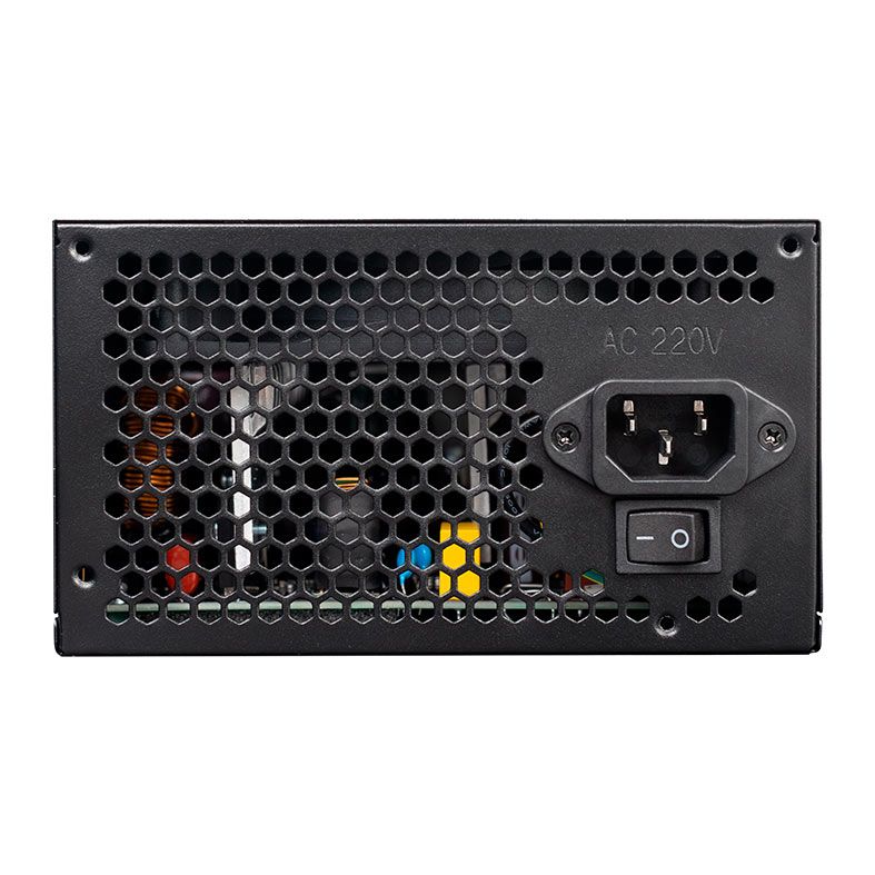 Fonte Aigo Darkflash AT450, 450W, 80 Plus Bronze, PFC ativo, Preto, AG-AT450-BK