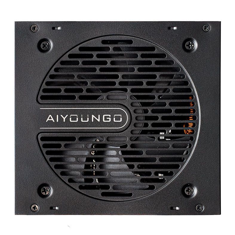 Fonte Aigo Darkflash AT450, 450W, 80 Plus Bronze, PFC ativo, Preto, AG-AT450-BK