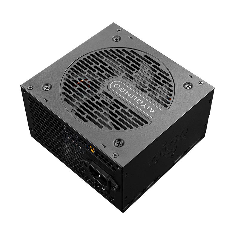Fonte Aigo Darkflash AT450, 450W, 80 Plus Bronze, PFC ativo, Preto, AG-AT450-BK
