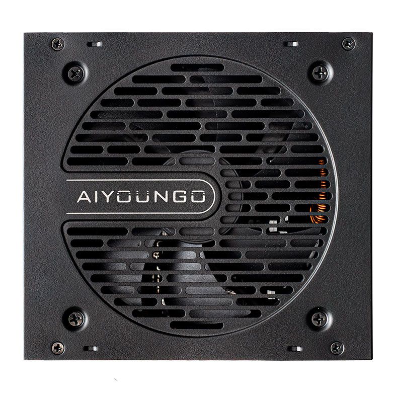 Fonte Aigo Darkflash AT550, 550W, 80 Plus Bronze, PFC ativo, Preto, AG-AT550-BK