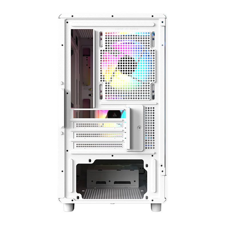 Gabinete Gamer Acegeek Blade, Mid-Tower, Lateral de Vidro, Branco, AG-BLADE-WH