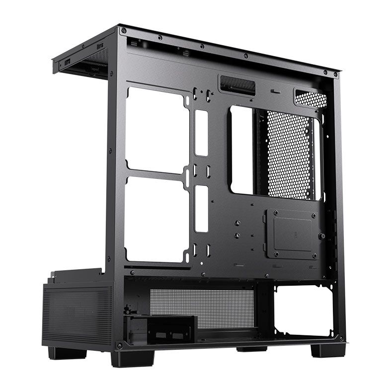 Gabinete Gamer Acegeek Echo Mini, Mini-Tower, Lateral de Vidro, Preto, AG-ECHO-MINI-BK