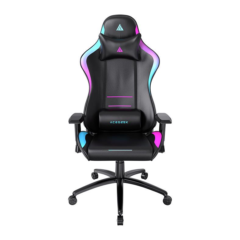 Cadeira Gamer Acegeek Enlight V1, Preto, AG-ENLIGHT-V1-BK