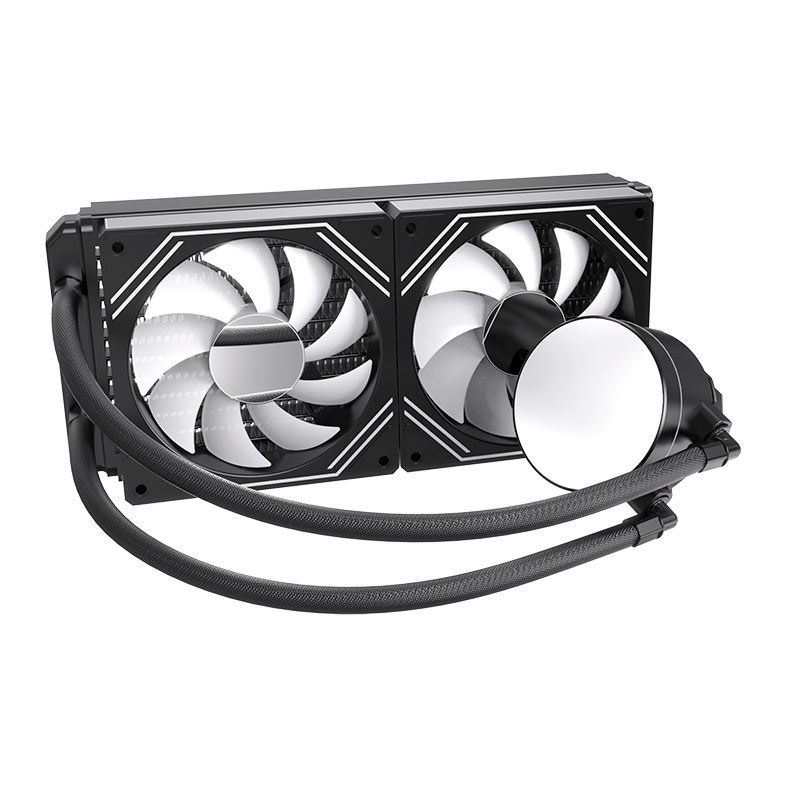 Water Cooler Acegeek Flow 240, ARGB, 240mm, Preto, AG-FLOW240-BK