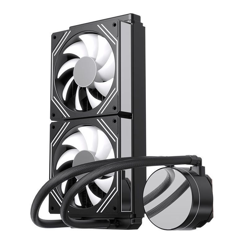 Water Cooler Acegeek Flow 240, ARGB, 240mm, Preto, AG-FLOW240-BK