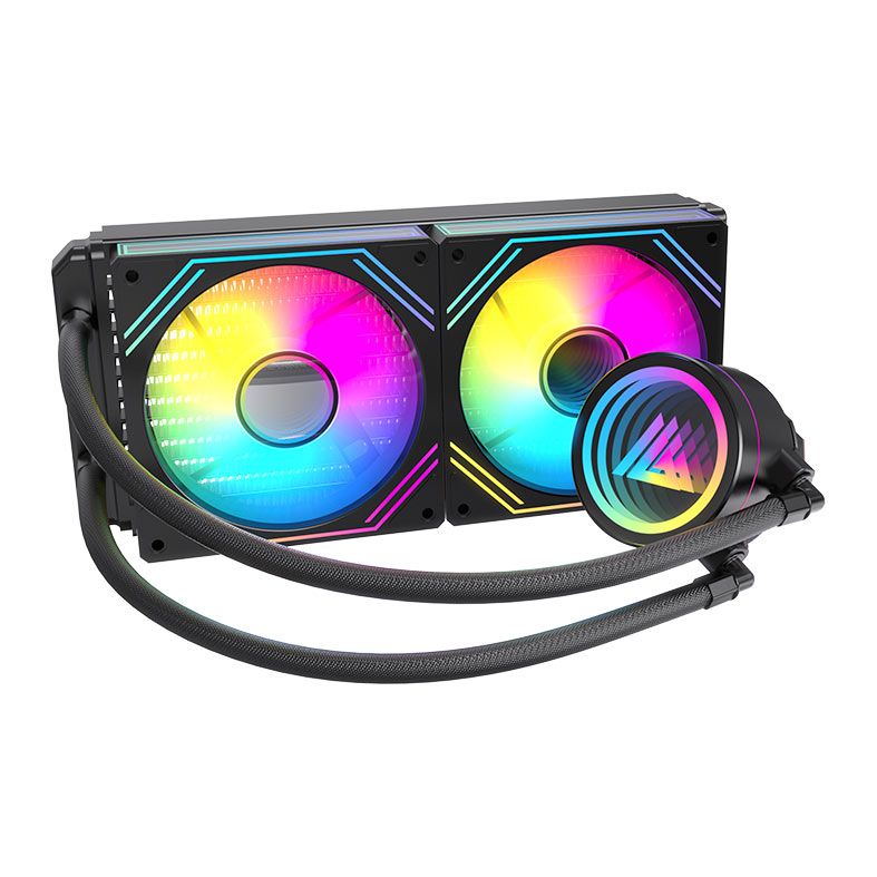 Water Cooler Acegeek Flow 240, ARGB, 240mm, Preto, AG-FLOW240-BK