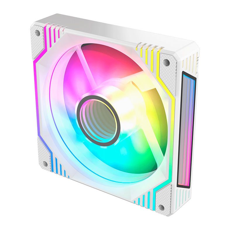 Ventoinha Acegeek Glory, ARGB, 120mm, Branco, AG-GLORY-WH