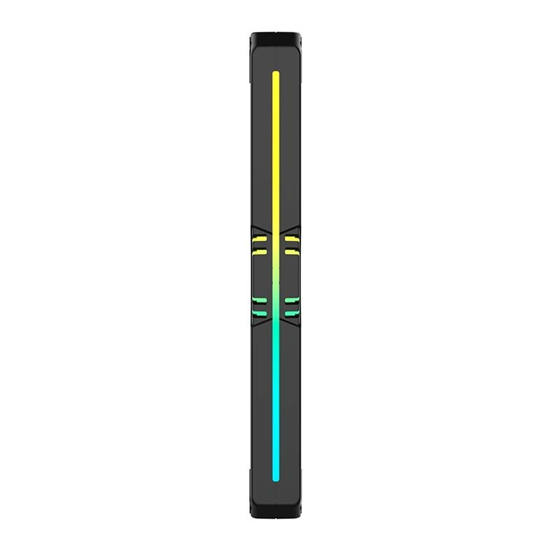 Kit Ventoinha Acegeek Link240, 240mm, ARGB, Com Controladora, Preto, AG-LINK240-BK