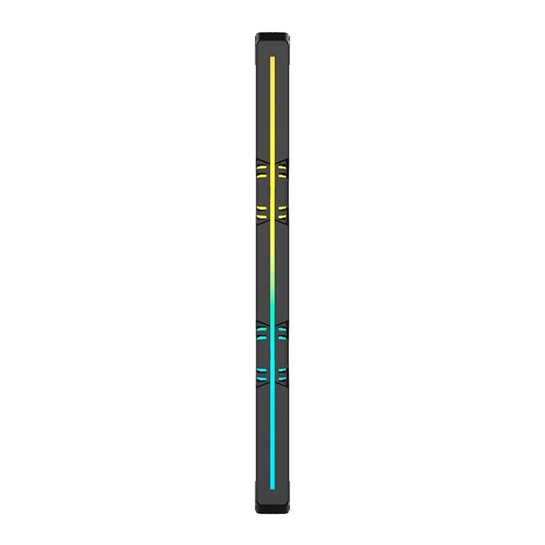 Kit Ventoinha Acegeek Link360, 360mm, ARGB, Com Controladora, Preto, AG-LINK360-BK