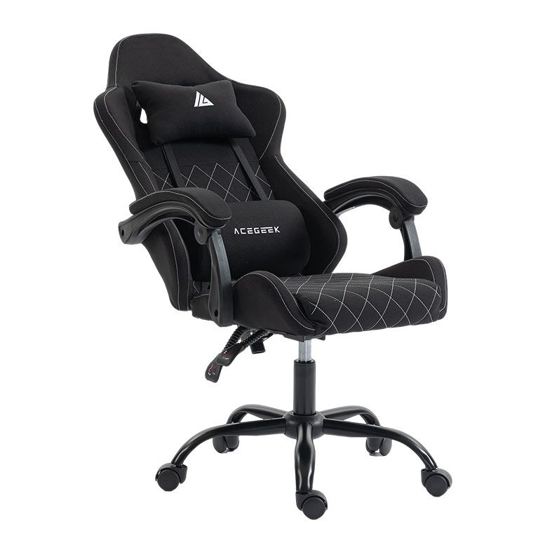 Cadeira Gamer Acegeek Lorien, Tecido, Preto, AG-LORIEN-BK