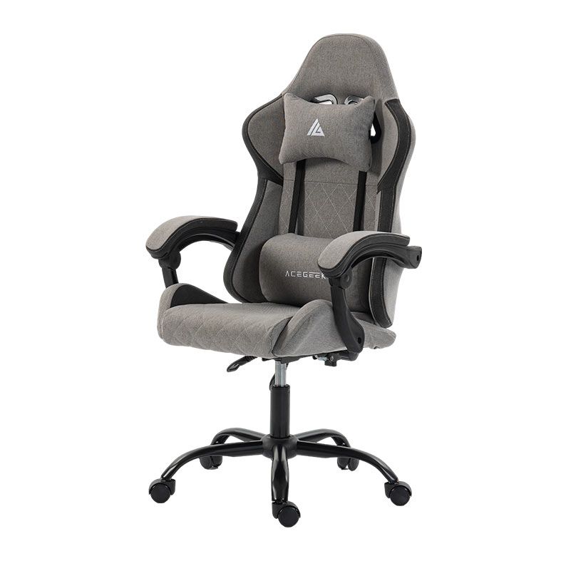 Cadeira Gamer Acegeek Lorien, Tecido, Cinza, AG-LORIEN-GY