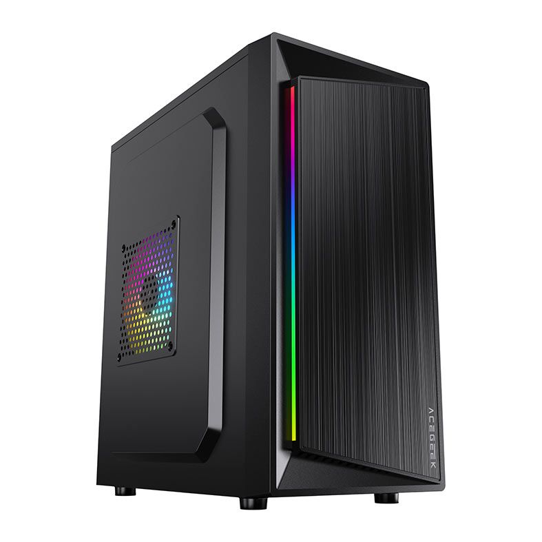 Gabinete Office Acegeek M003, Preto, AG-M003-BK